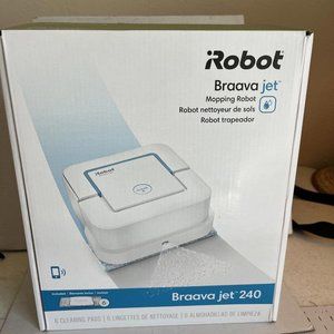 iRobot Braava Jet 240 Robot Mop Open Box Never Used